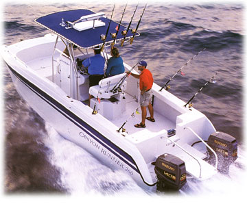 Baja Anglers boat — exterior